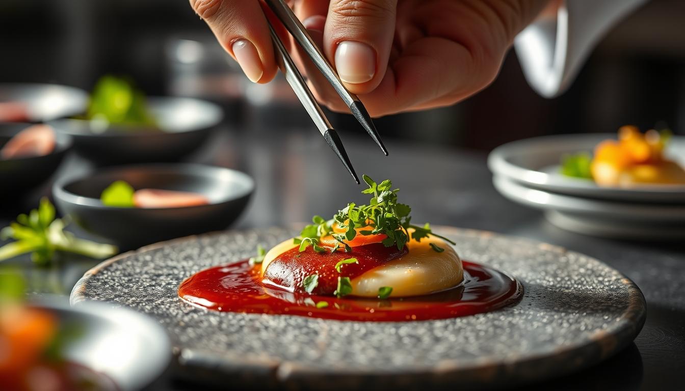 Ingredients prepared for a simple home dinner