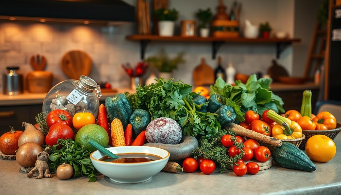 Freshly baked homemade cake in a kitchen setting